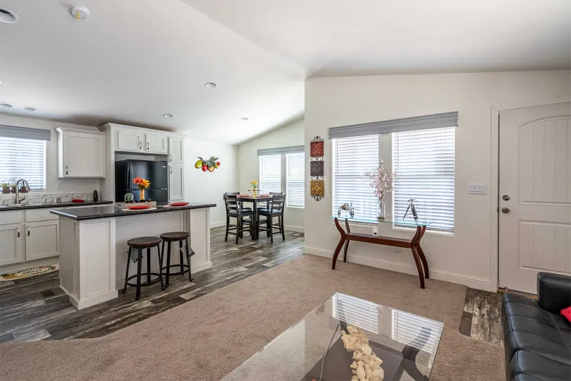 Durango Porch Home Series New Frontier Homes, sale, title, leveling, modular vs manufactured, tiny home zoning