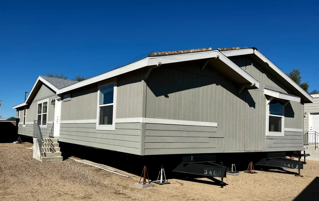 RV and mobile combo, Phoenix mobile homes, storage, septic, cavco phoenix mountain ridge mobile homes, warranty‑service