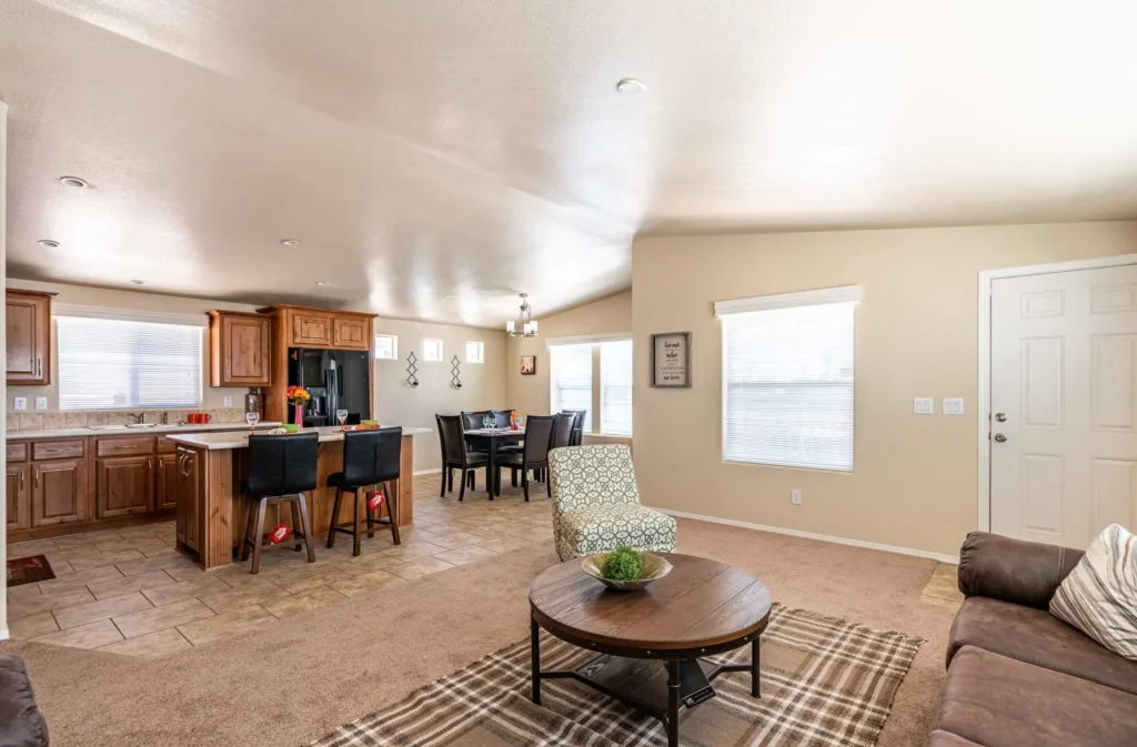 skirting and steps, porch upgrades, handicap‑access, manufactured, cavco phoenix westin porch mobile homes, carport